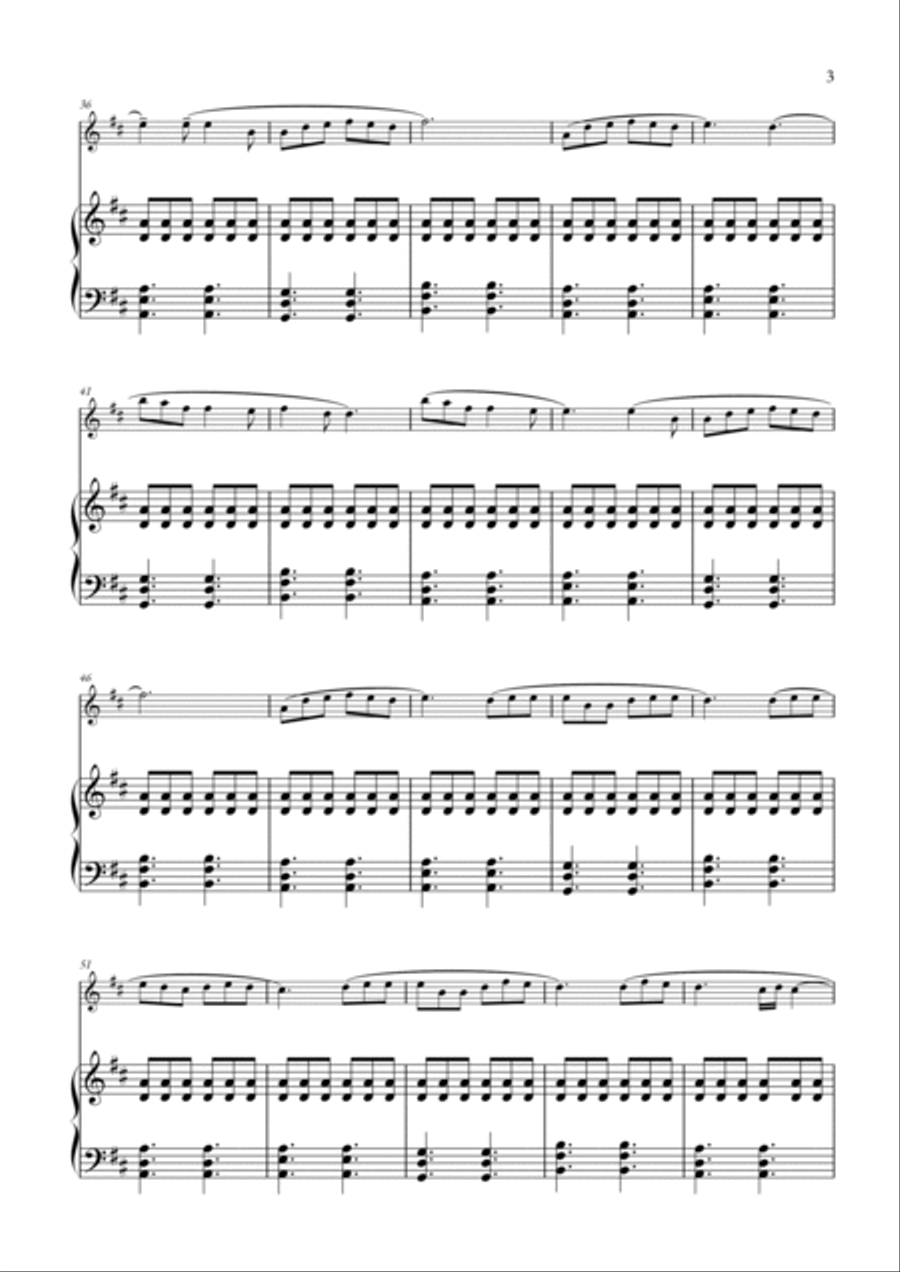 Dandelions Dandelions Flute scores gallery preview page 3