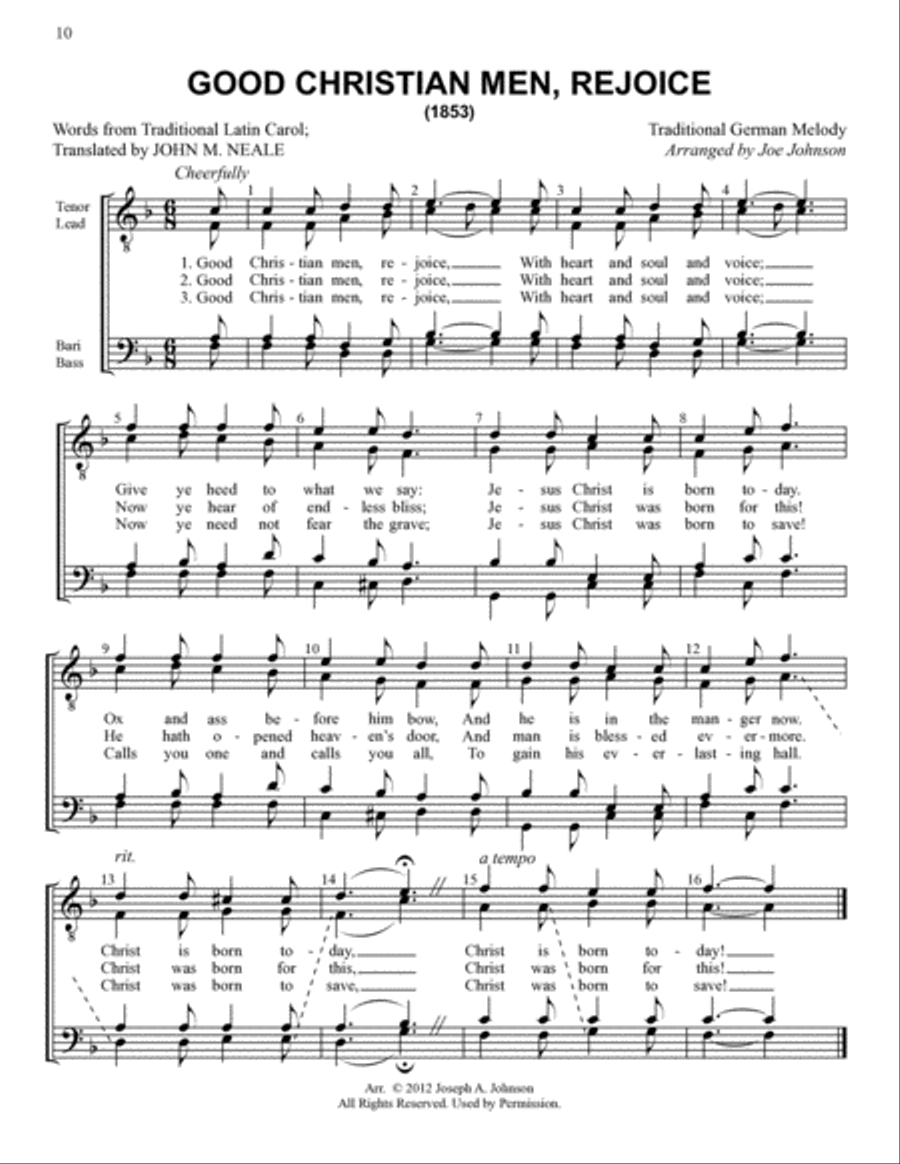 Yuletide Favorites (Volume II) TTBB scores gallery preview page 9