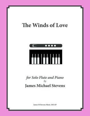 Book cover for The Winds of Love - Solo Flute & Piano