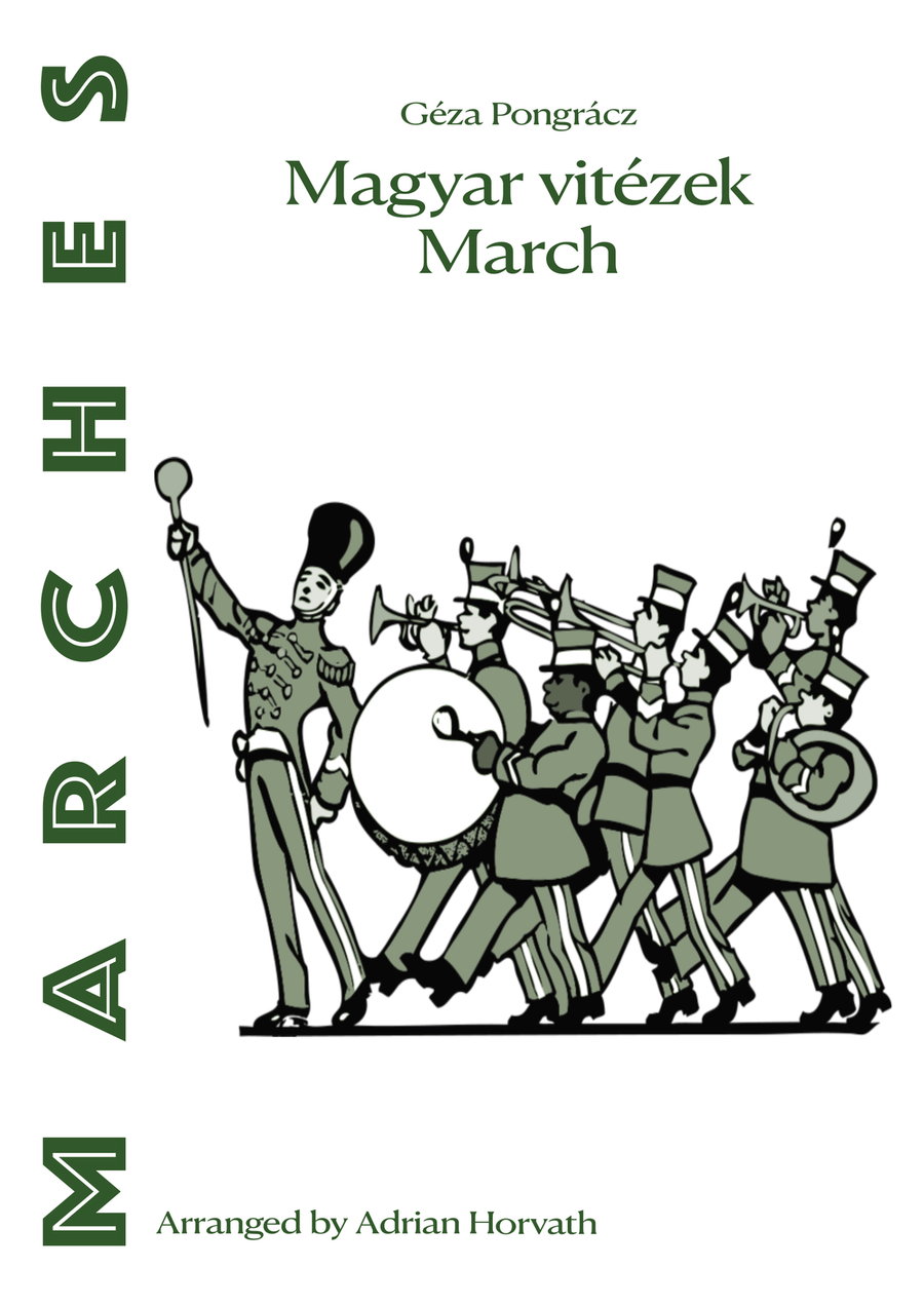 Magyar vitézek March Concert Band scores gallery preview page 1