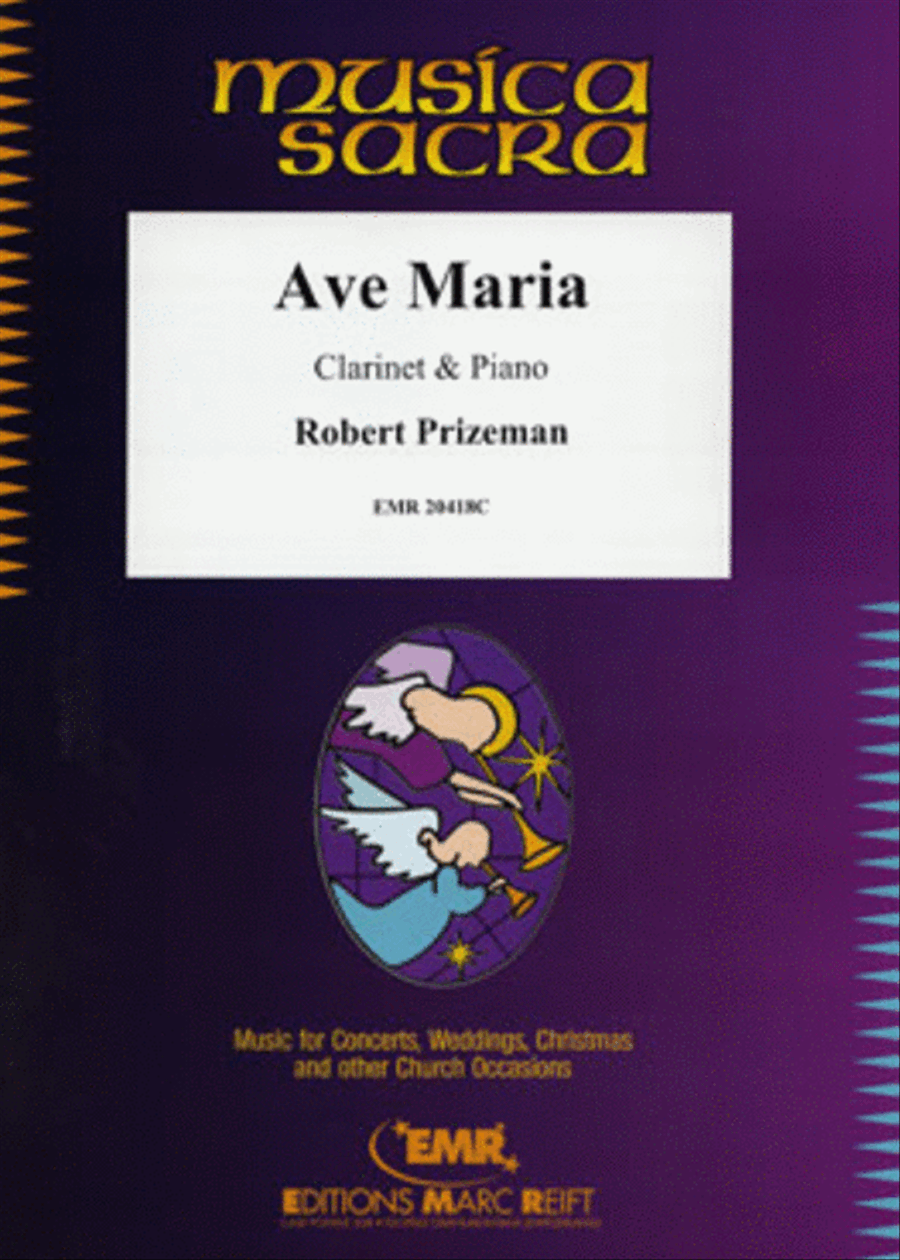 Ave Maria Clarinet Solo scores gallery preview page 1