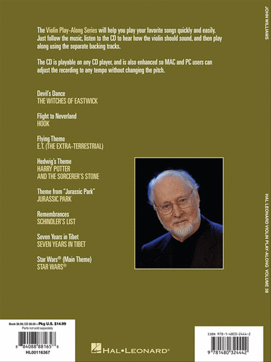 John Williams Violin Solo scores gallery preview page 2