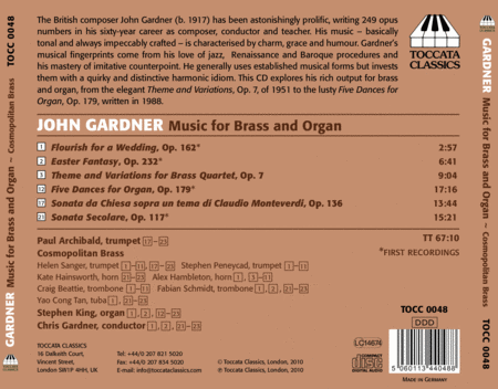 Music for Brass and Organ