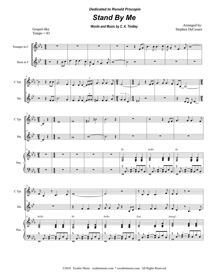 Stand by me trumpet outlet