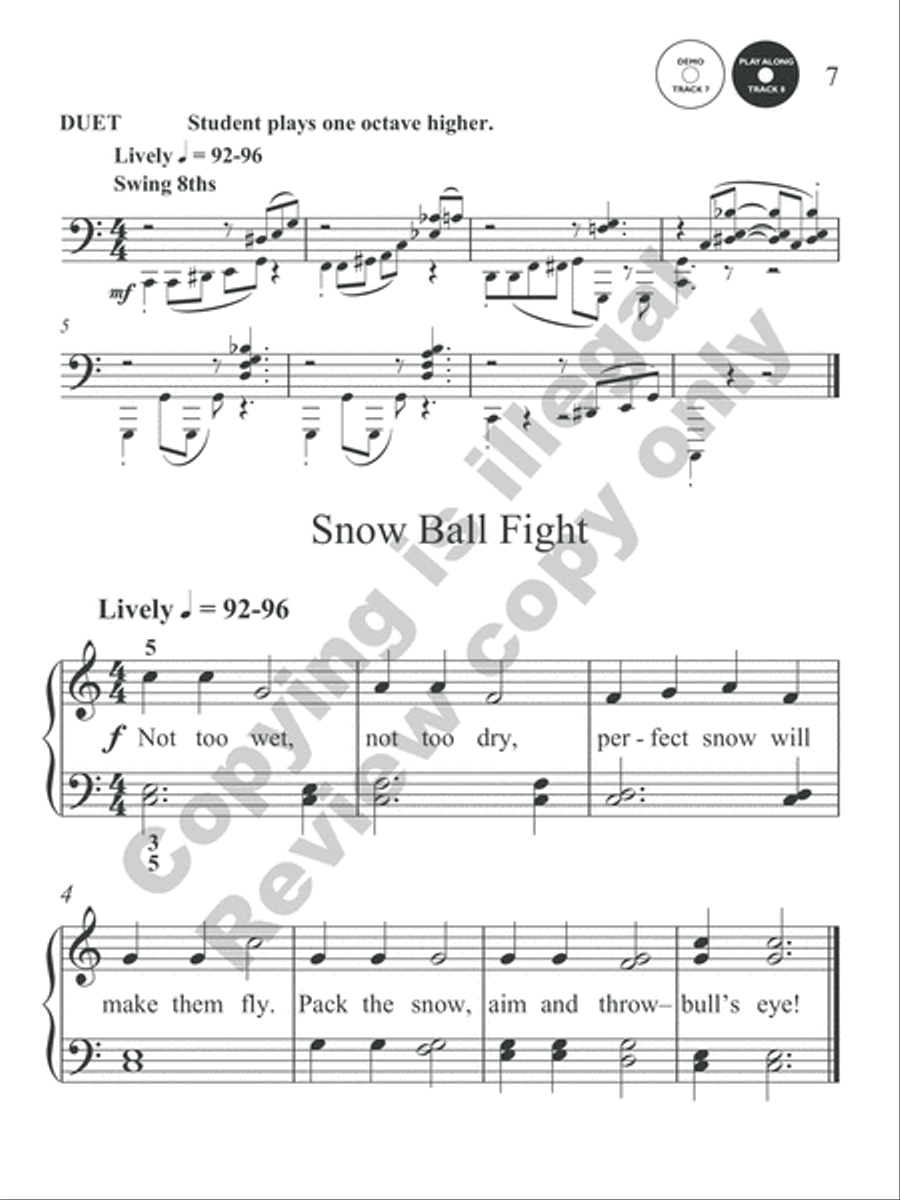 Mix and Match: Performance Book: Level 1 Piano Method scores gallery preview page 16