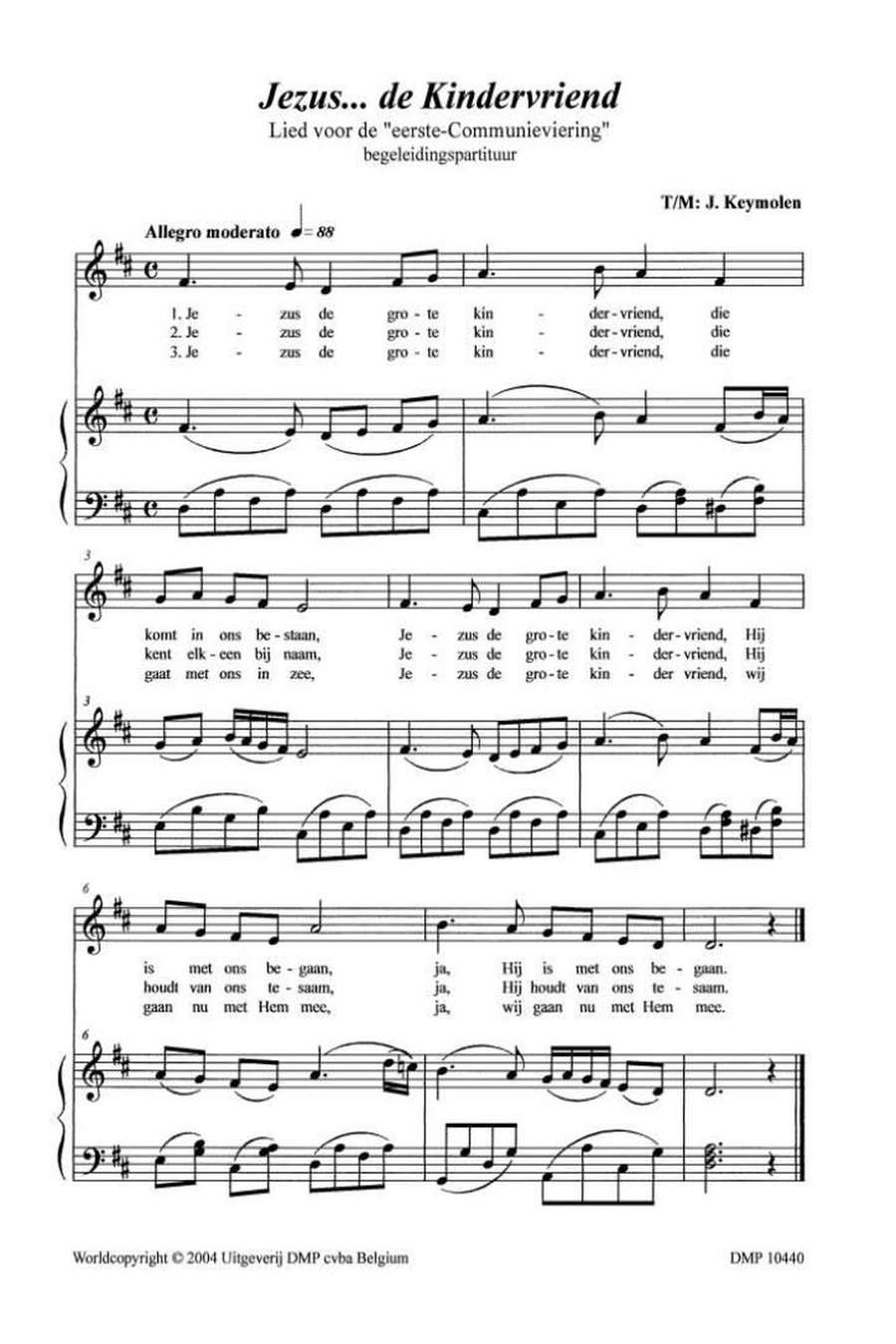 Jezus De Kindervriend Jezus De Kindervriend Unison Choir scores gallery preview page 2