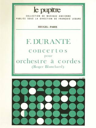 Concerto (pour Orch.a Cordes) Partition D Orchestre (lp26)