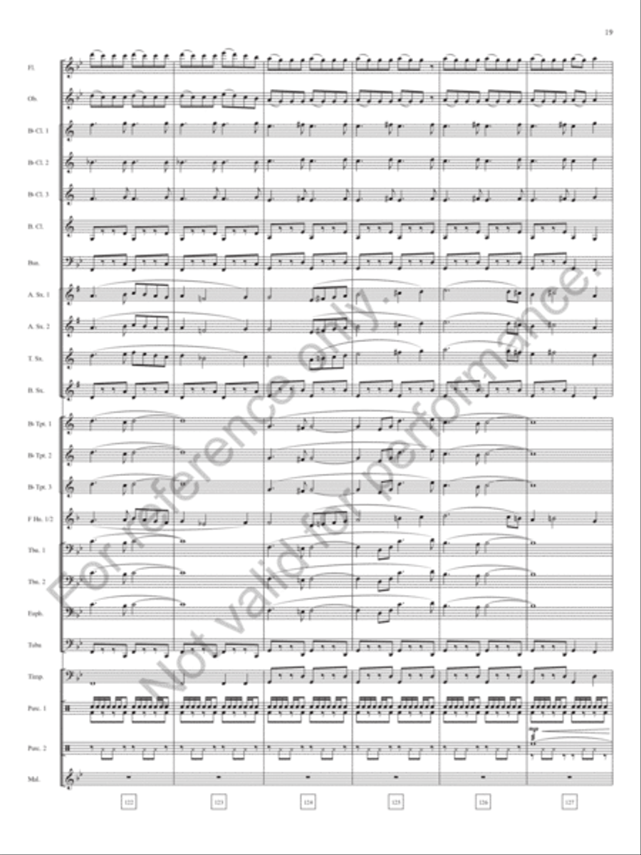 Praeludium Praeludium Concert Band scores gallery preview page 20