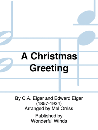 Book cover for A Christmas Greeting