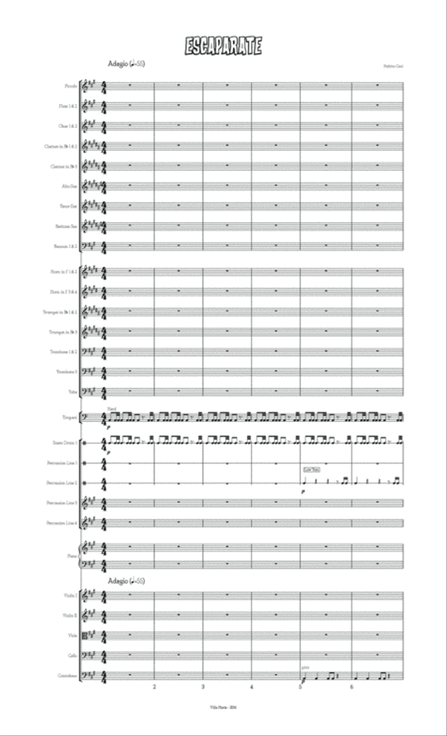 Escaparate Escaparate Full Orchestra scores gallery preview page 4