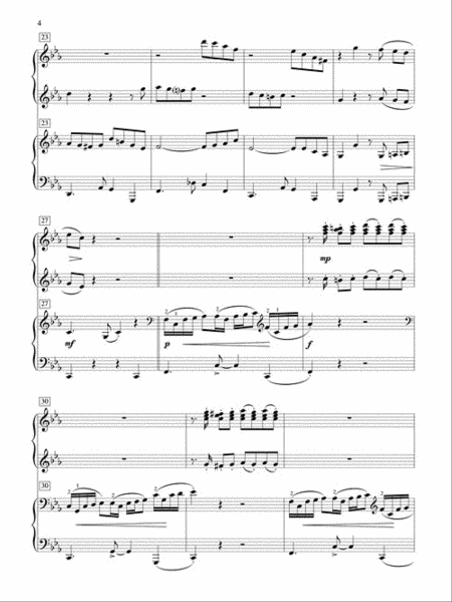 Toucan Tango 1 Piano, 4-Hands scores gallery preview page 3