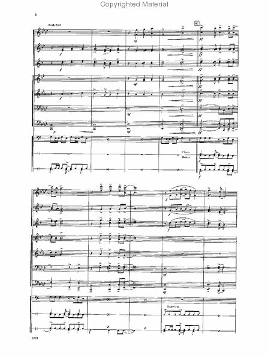 Thumbs Up! Thumbs Up! Concert Band scores gallery preview page 6