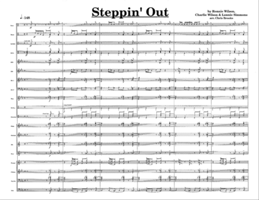 Steppin' Out w/Tutor Tracks Pep Band scores gallery preview page 3