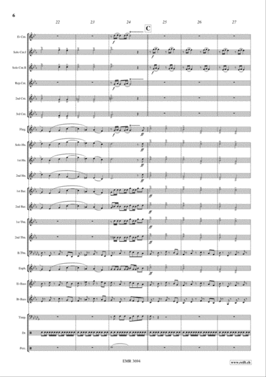 Thierry La Fronde Brass Band scores gallery preview page 7