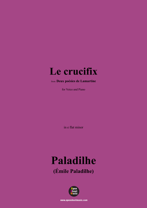 Paladilhe-Le crucifix,in e flat minor