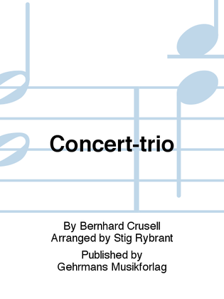 Book cover for Concert-trio