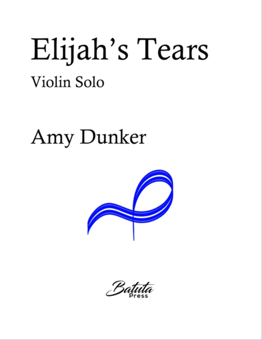 Elijah's Tears Violin Solo scores gallery preview page 1
