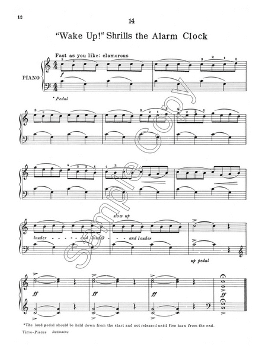 Time Pieces Time Pieces Easy Piano scores gallery preview page 4