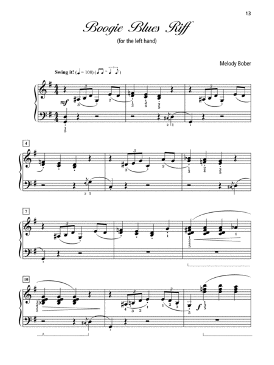 Grand One-Hand Solos for Piano, Book 4 Piano Solo scores gallery preview page 6