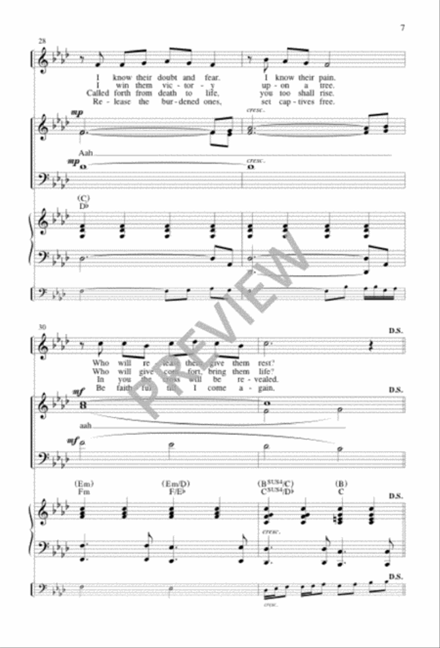 Come and Follow Me 4-Part scores gallery preview page 7