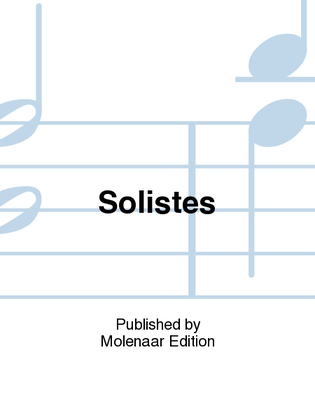 Book cover for Solistes