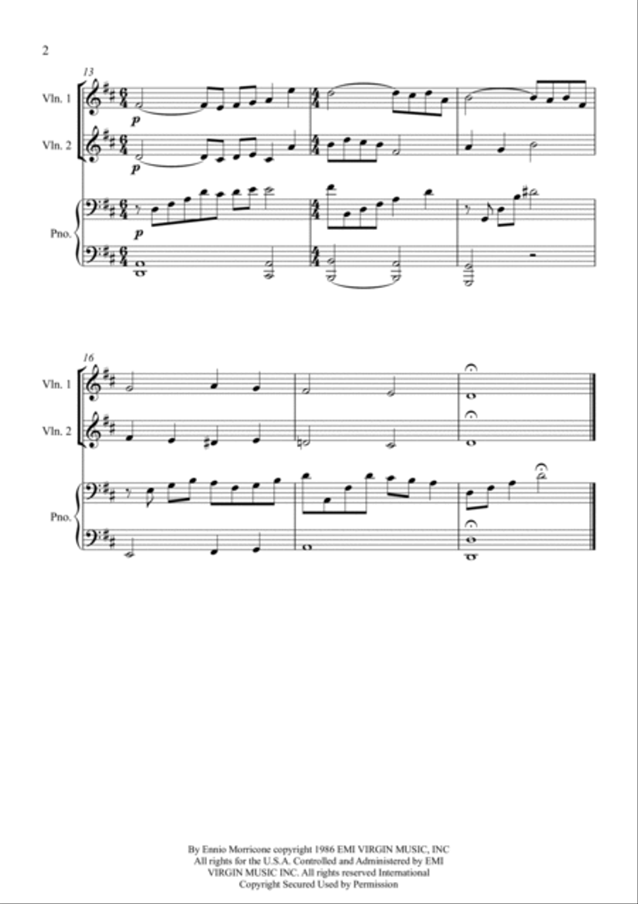 Brothers Brothers String Duet scores gallery preview page 2