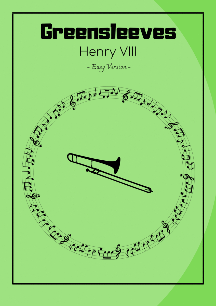 Greensleeves - Easy Version Trombone image number null