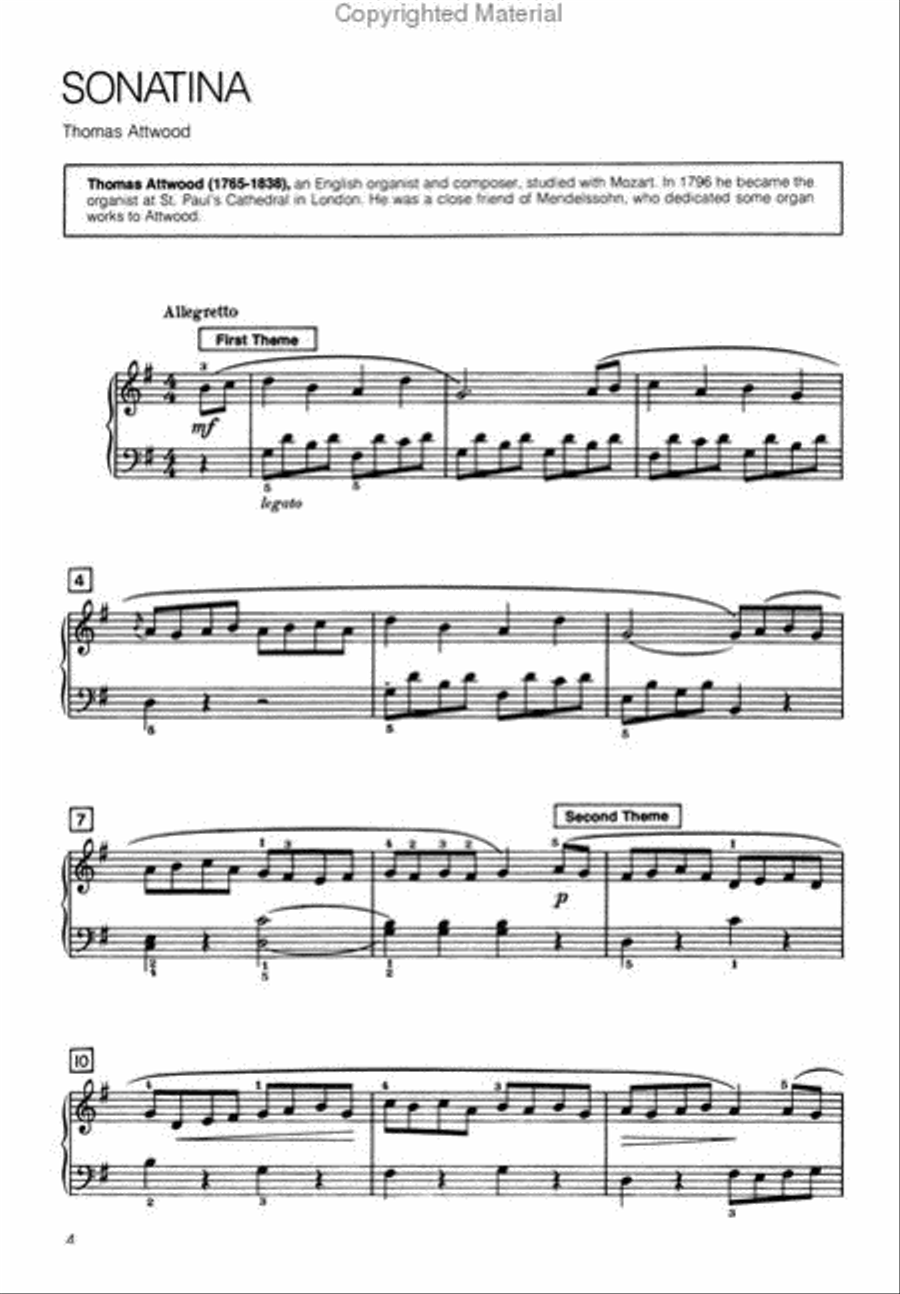 Sonatina Favorites, Book 1 Piano Method scores gallery preview page 2
