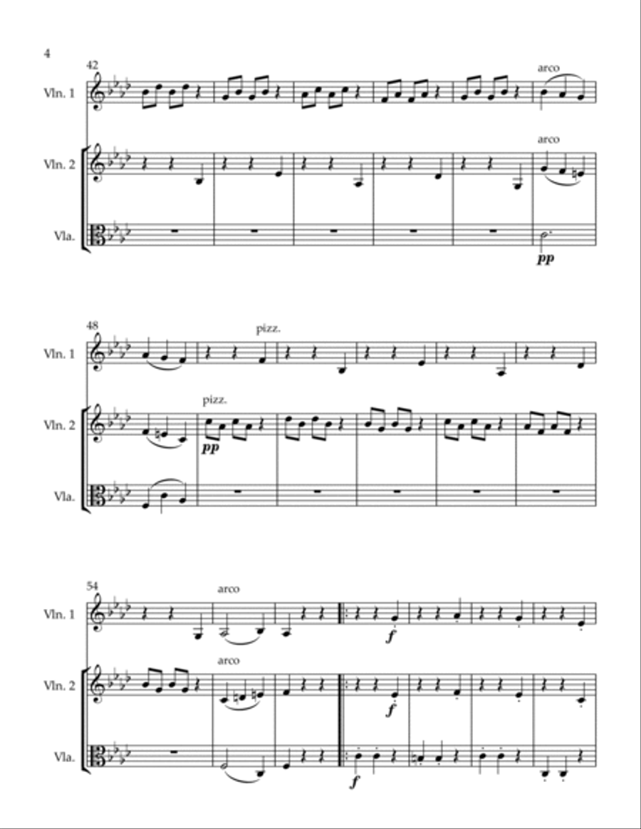 Scherzo Scherzo String Trio scores gallery preview page 4