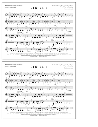 good 4 u (arr. Jay Dawson) - Bass Clarinet
