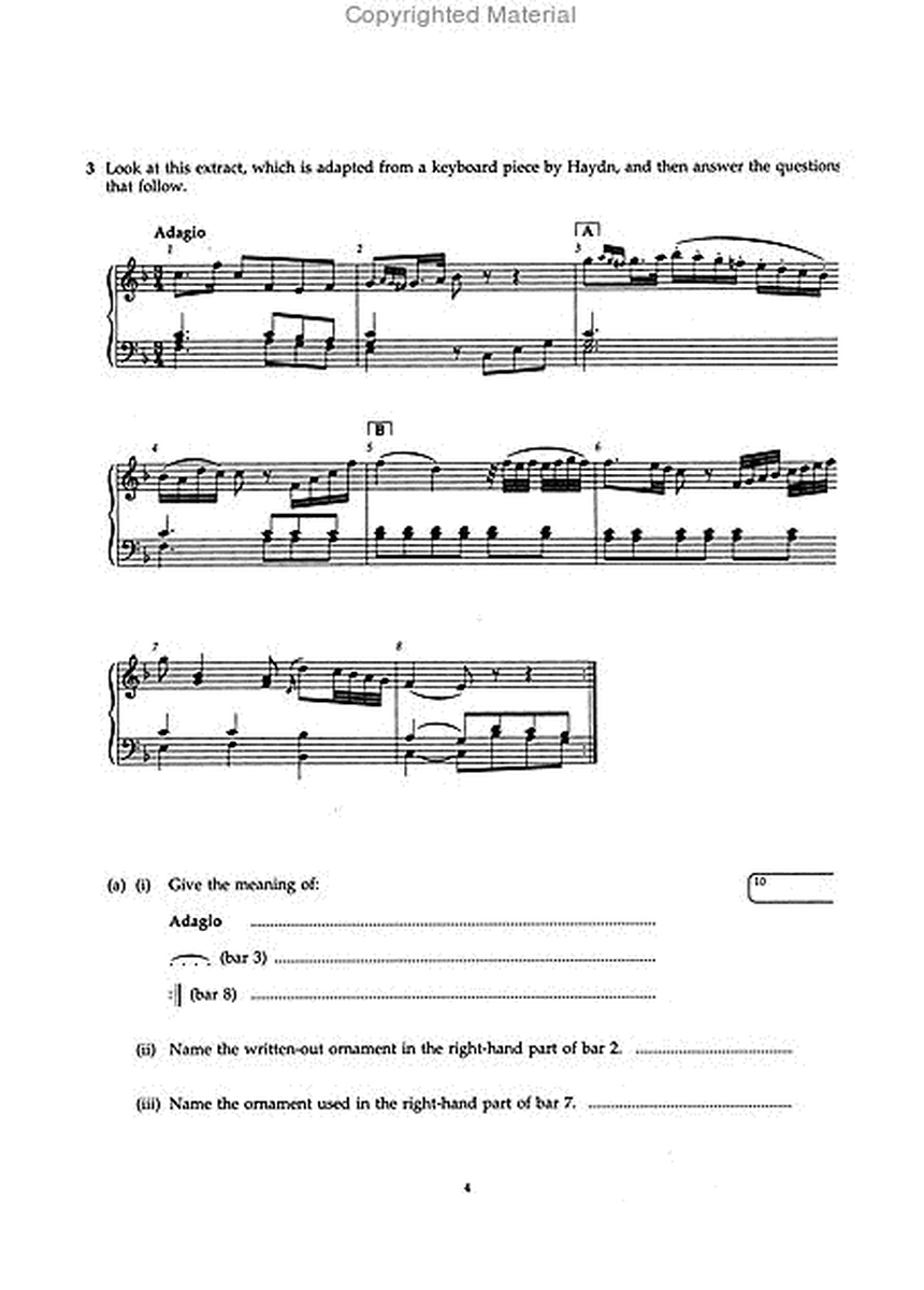 2007 Theory of Music Exams - Grade 5
