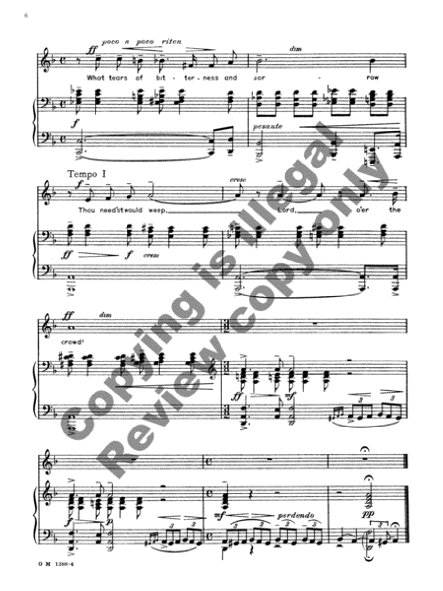 Christ Is Risen! Christ Is Risen! Low Voice scores gallery preview page 9