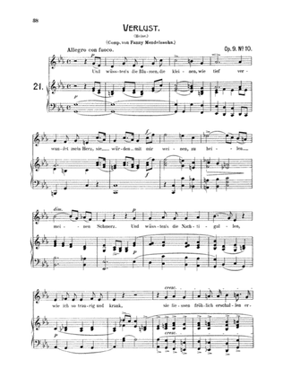 Mendelssohn: 79 Songs, Medium Voice (German)