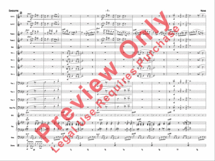 Naima Jazz Ensemble scores gallery preview page 12