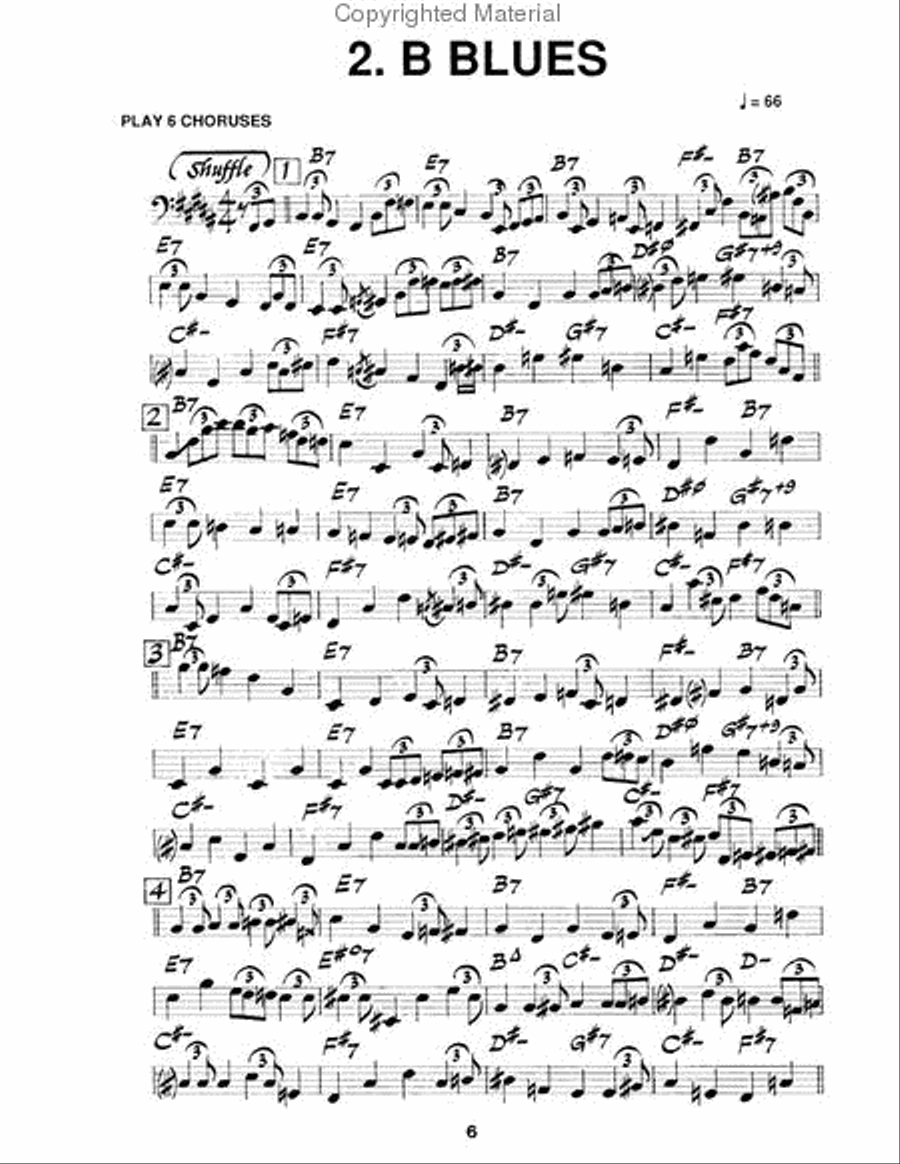 Bob Cranshaw Bass Lines - Transcribed From Volume 42 Double Bass scores gallery preview page 4