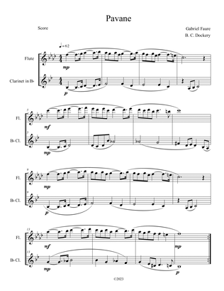 Pavane (Flute and Clarinet Duet)