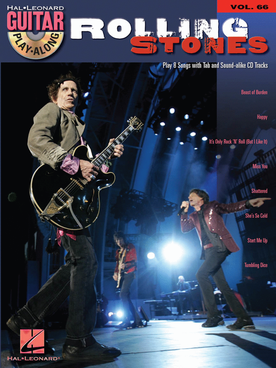The Rolling Stones Guitar Play-Along Volume 66