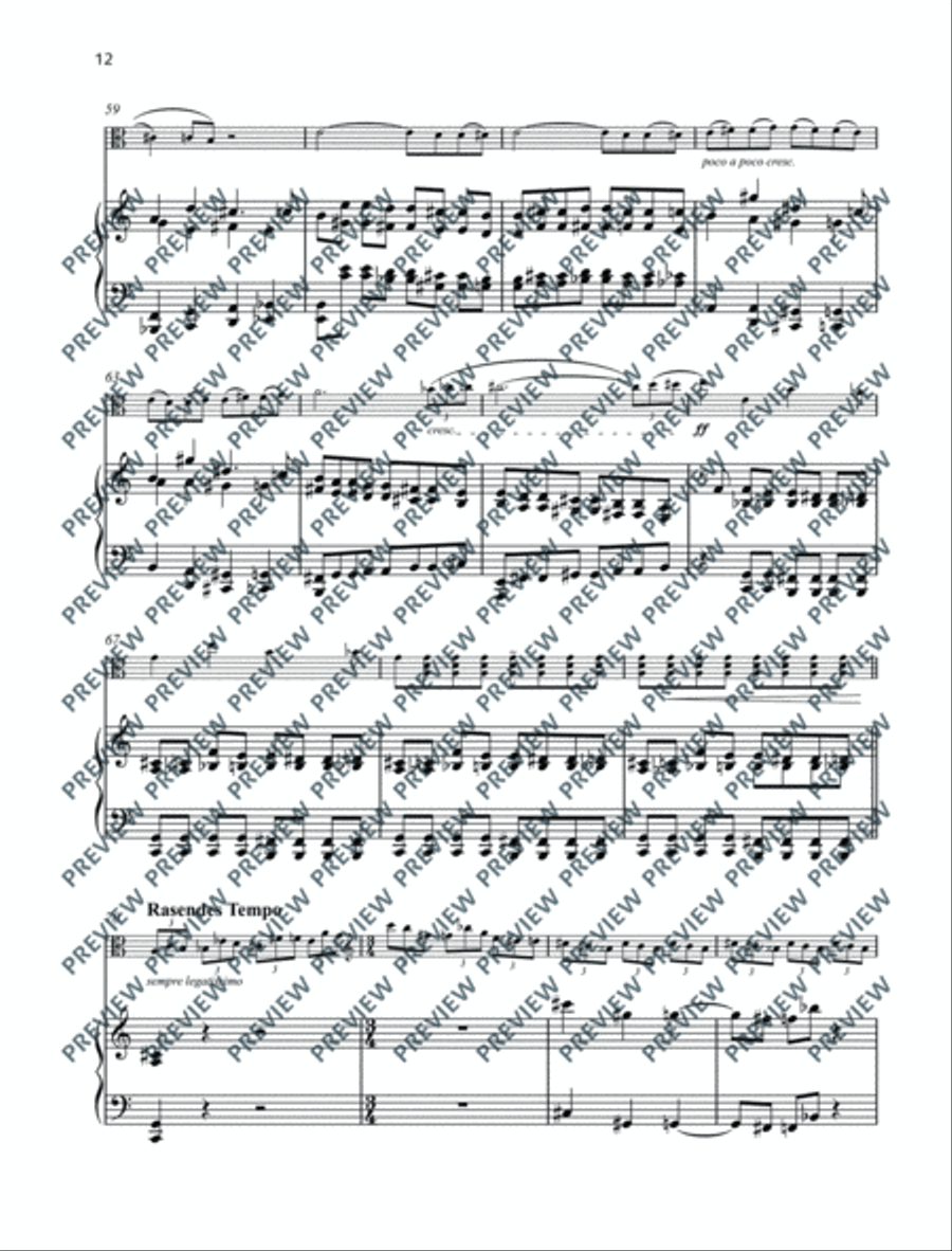 Sonate Sonate Piano Accompaniment scores gallery preview page 13