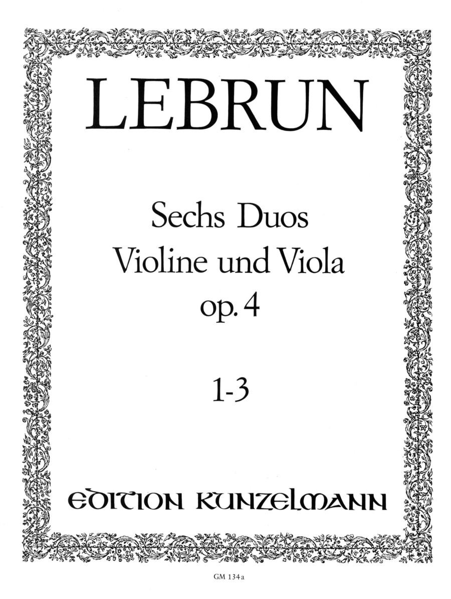 6 Duos, Volume 1 Viola scores gallery preview page 1