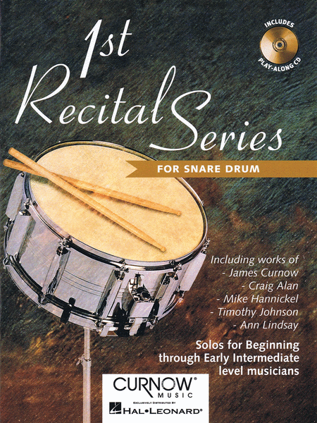 First Recital Series For Snare Drum Bk/cd