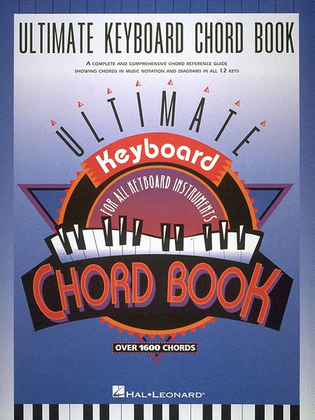 Book cover for Ultimate Keyboard Chord Book