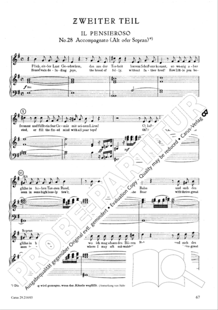 L'Allegro, il Pensieroso ed il Moderato TB scores gallery preview page 68