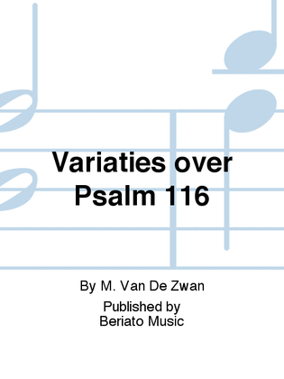 Variaties over Psalm 116