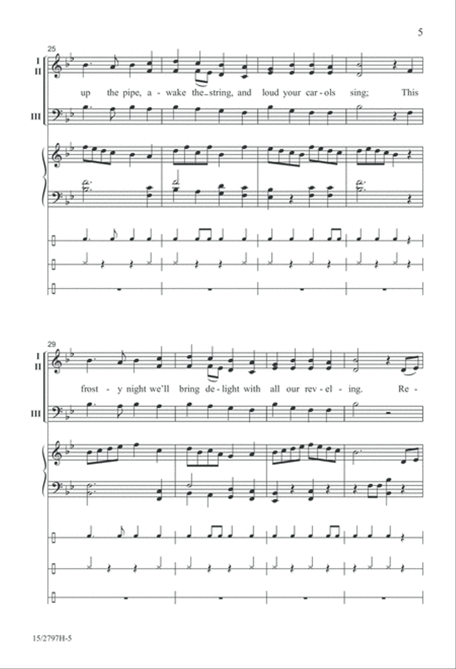 Be Glad This Festive Day 3-Part scores gallery preview page 6