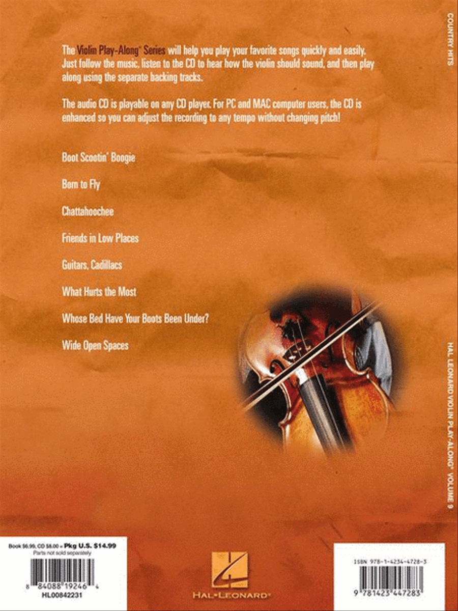 Country Hits Violin scores gallery preview page 7