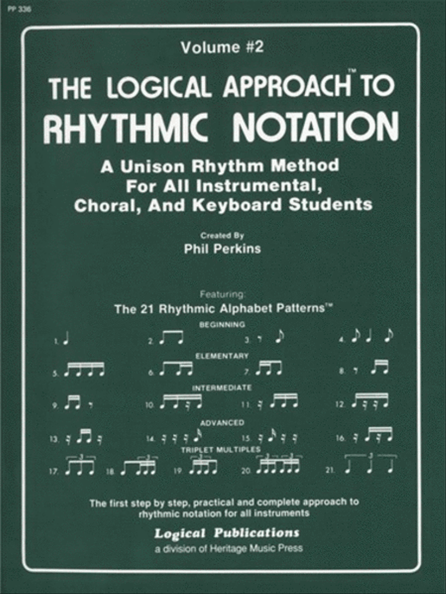 Logical Approach to Rhythmic Notation Vol 2 Percussion scores gallery preview page 1