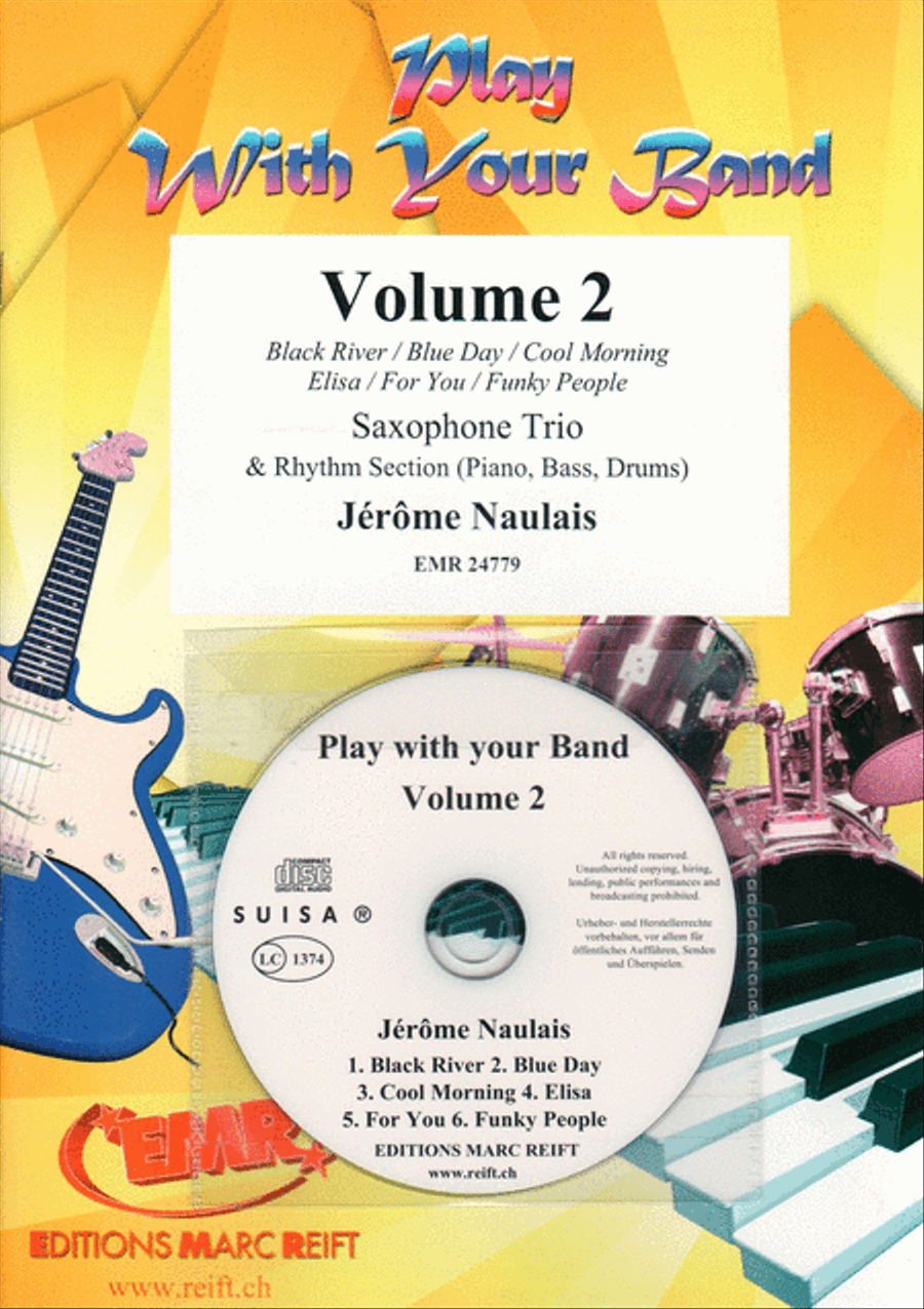 Play With Your Band Volume 2 Saxophone Ensemble scores gallery preview page 1