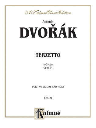 Book cover for Terzetto, Op. 74