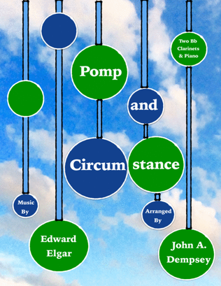 Book cover for Pomp and Circumstance (Trio for Two Clarinets and Piano)