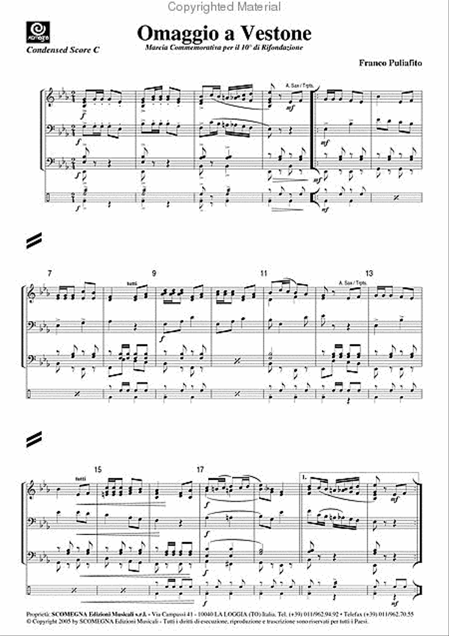 Red Book Vol. 1 - 24 Marches Marching Band scores gallery preview page 19